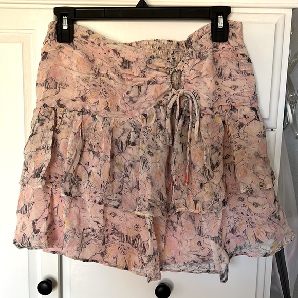 NWT by Anthropologie tiered skirt - Picture 7 of 7